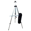 Aluminum Easel Black 56" High