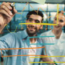 Series 200 Gloss Clear Dry-Erase Polyester Laminate 2mil 54"x150