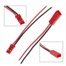 Low Voltage Red-Black 0.12mm Wire Connect Per Set