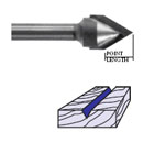 V-Groove 60 Degree Form Tool 1/2" R 1/2" Shk